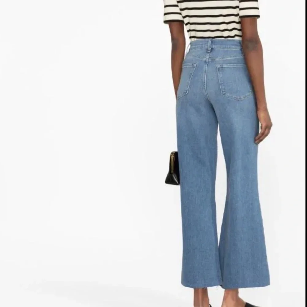 FRAME Le Palazzo Crop high-waisted jeans - Picture 4 of 13